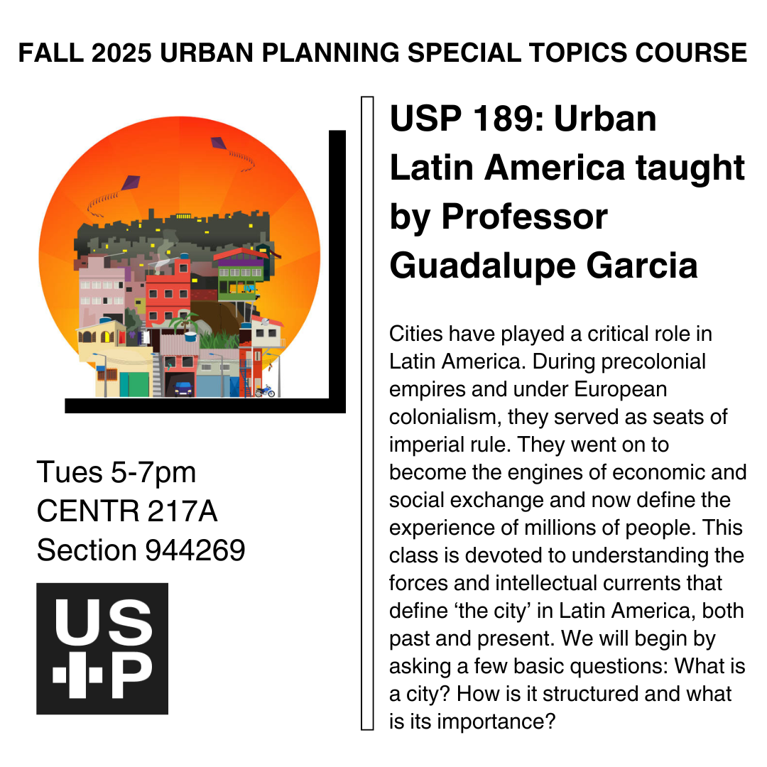 USP 189 Fall 2025 Flyer.
