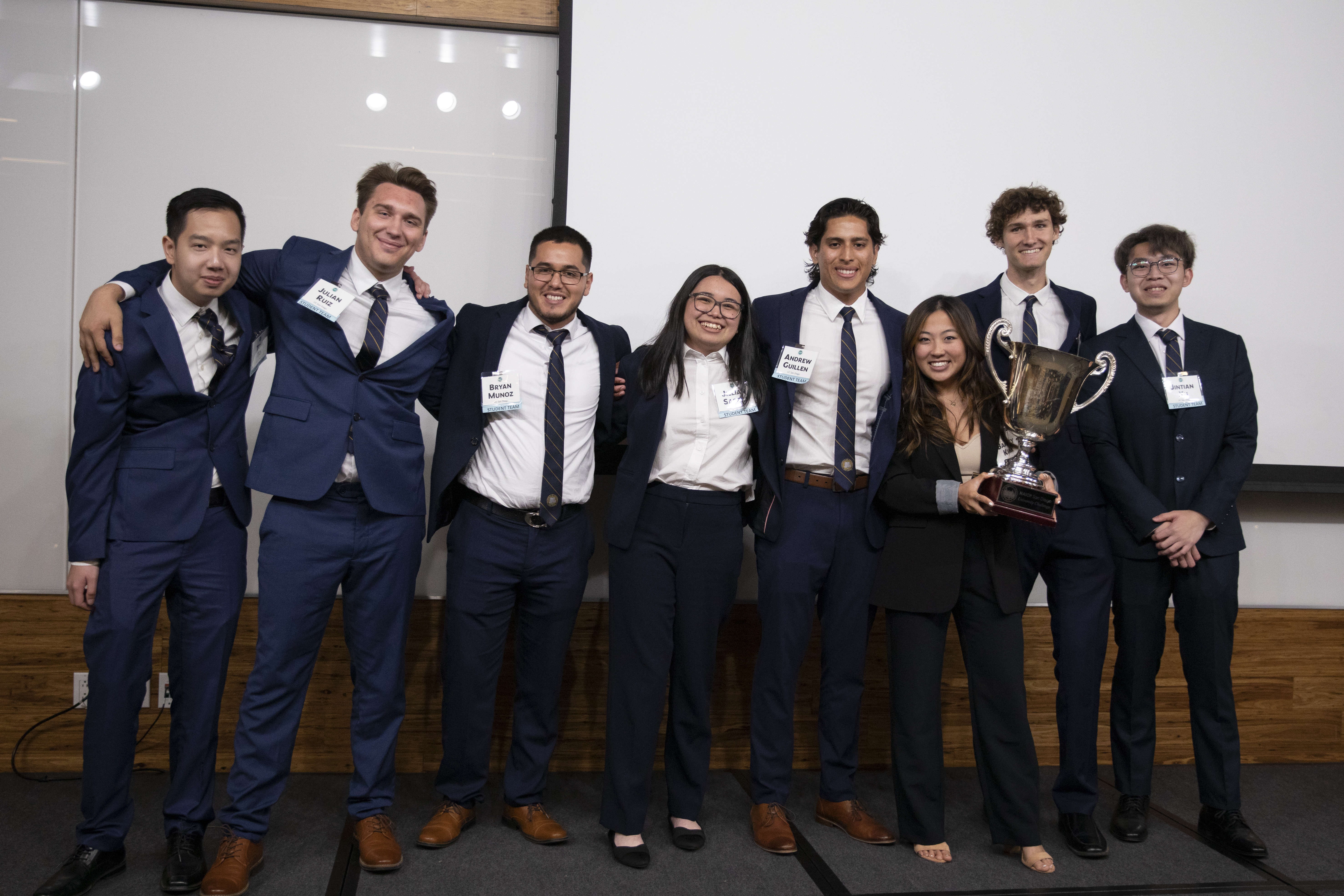 NAIOP Team with Trophy