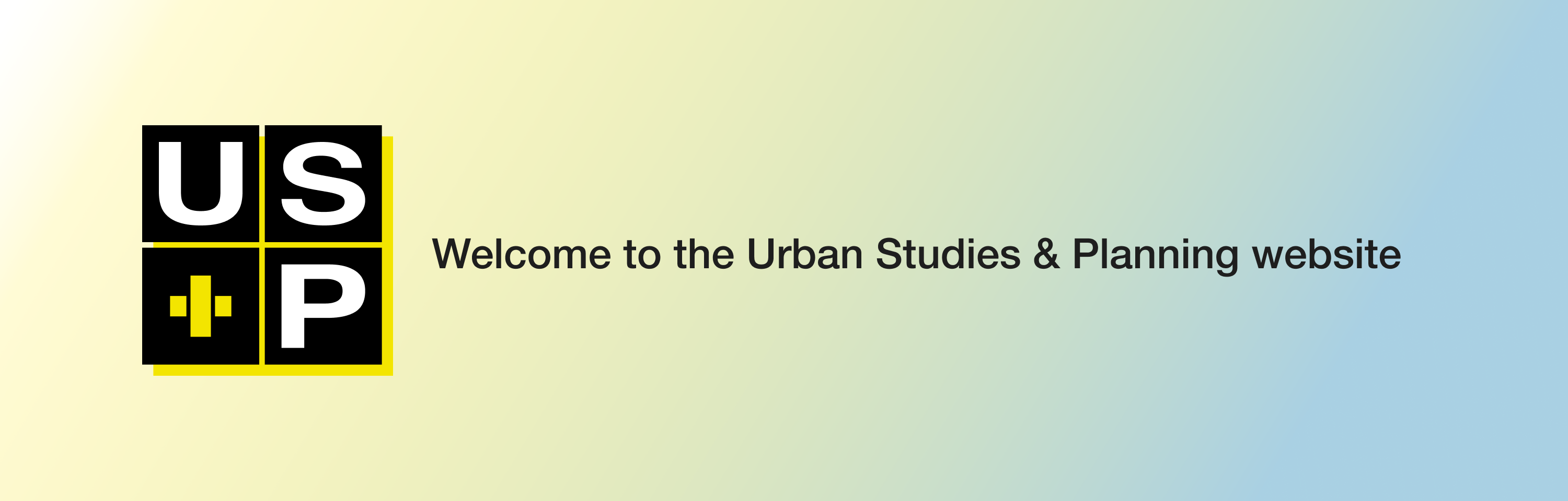 Welcome to the Urban Studies and Planning Website